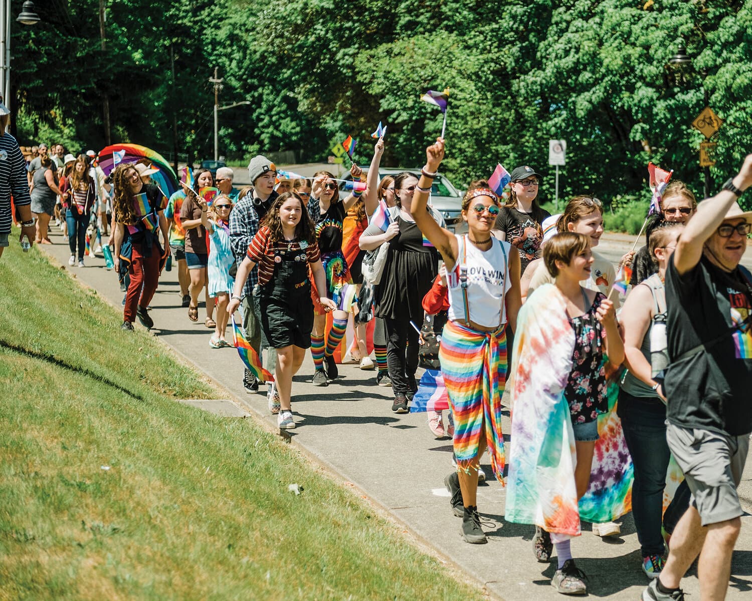 photo of Rainbow Walk in La Center, WA